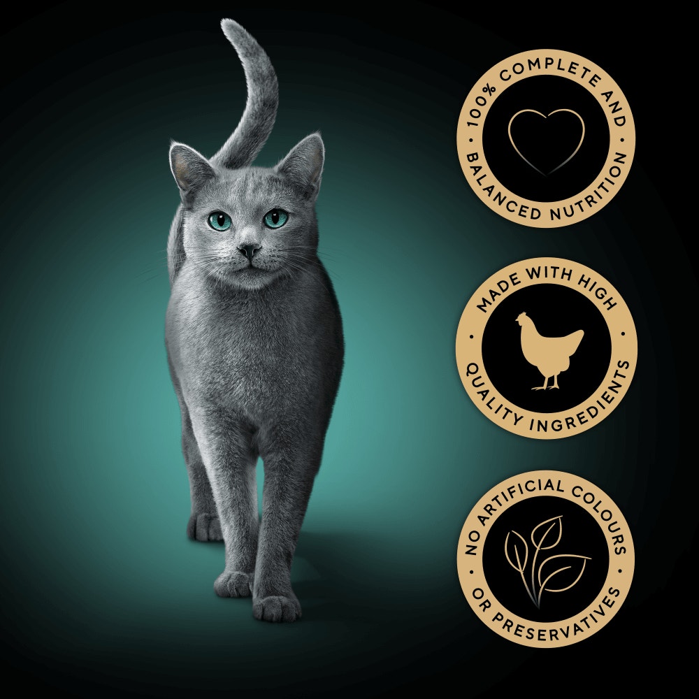 SHEBA® PERFECT PORTIONS™ Adult Wet Cat Food Chicken Loaf 3 x 2 x 37.5g Tray - 3