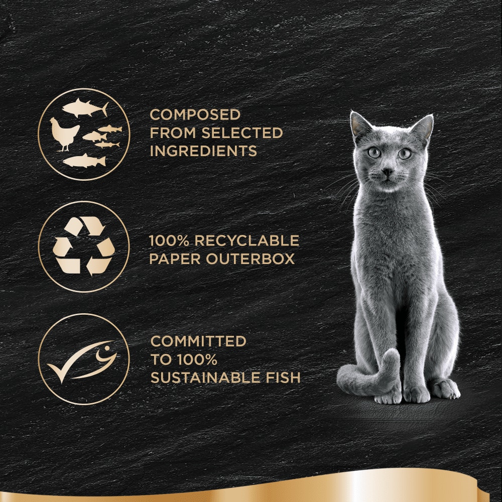 Sheba Classics Soup Adult Wet Cat Food Pouches with Chicken Filets 4 x 40g - 3