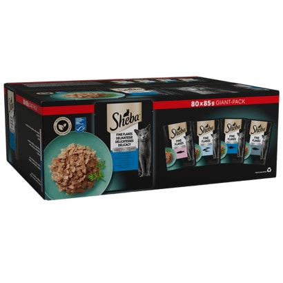 Fine Flakes Fish Selection in Jelly